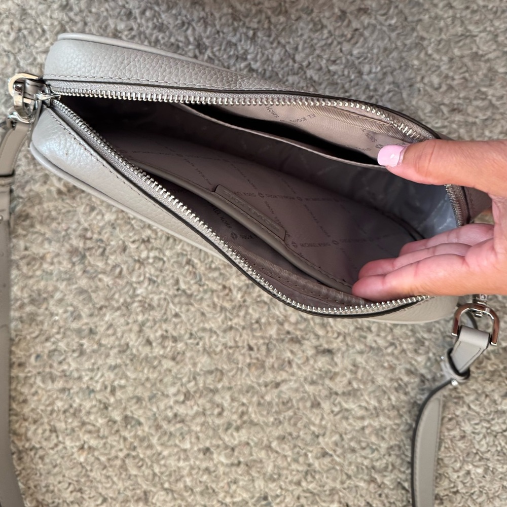 Michael Kors Gray Crossbody Bag - Picture 2 of 3